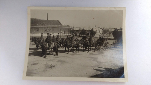 Foto Militar Soldados Caballeria Ejercito C.1940   ;5