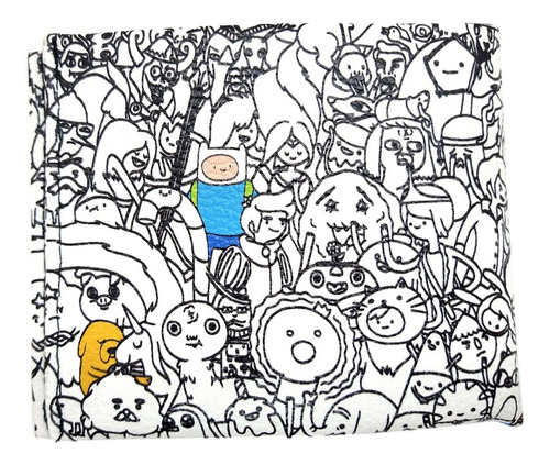 Imagen 3 de 5 de Billetera Shakka Hora De Aventura Finn Y Jake Muy Lejano