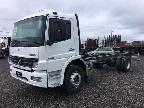 Mb 1518 Atego 2009 Chassi Doc. Baú - Filé!!!