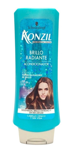 Condicionador Konzil Schwarzkopf Brillo Radiante Brilho