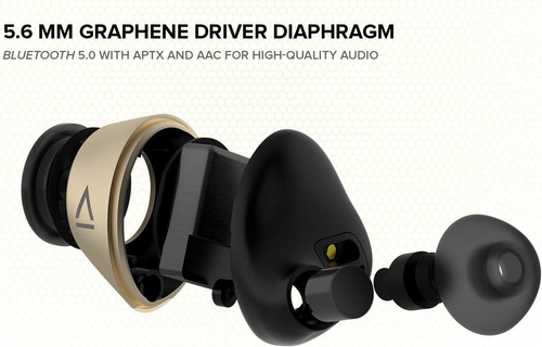 Audifonos Inalambricos Bluetooth Creative Outlier Gold 39hrs