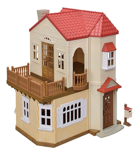 Calico Critters Casa De Campo Con Luces Y Accesorios .