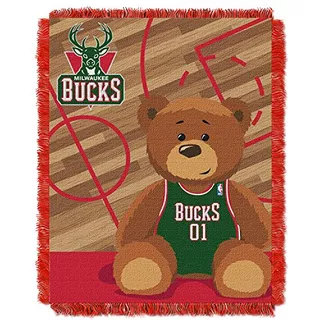 Manta Bebés De Milwaukee Bucks De Nba Mitad De Cancha ...