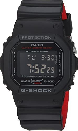 Casio Dw-5600hr-1cr G Shock Reloj Digital De Cuarzo Negro