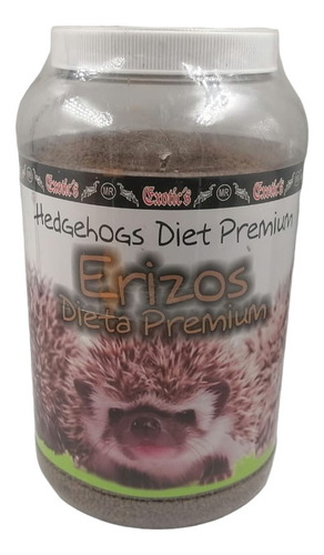 Exotic´s Alimento Erizo 2.5kg Con Grillo En Polvo