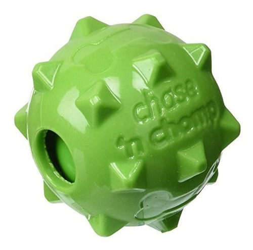 Caitec Chase N Chomp Increible Knobble Squeaker Ball Toy Pa