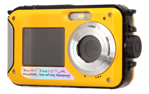 Cámara Digital Full Hd 2.7k 48mp 10 Pies Impermeable Bajo El