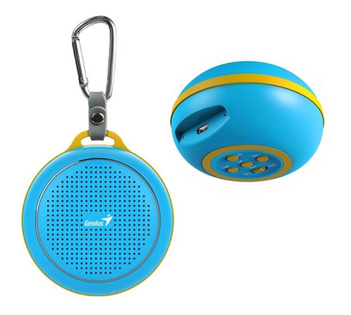 Genius Parlante Portable 4.1 Bluetooth Sp-906bt Plus Azul 4w