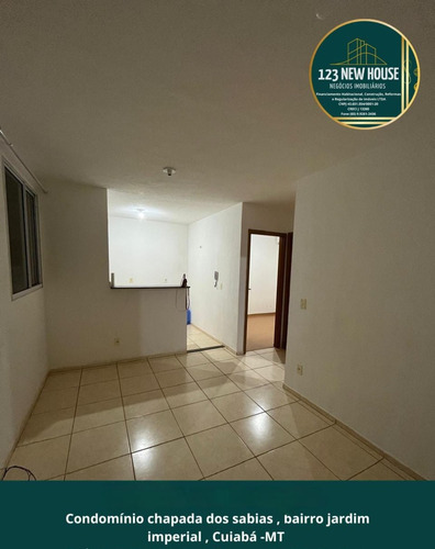 Apartamento Para Locação Com 02 Quartos Ar Condicionado E Guarda Roupa - Bairro Jardim Imperial Cuiabá Mt