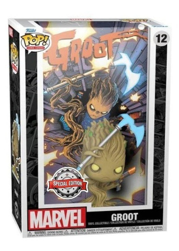 Funko Pop! Comic Cover: Marvel- Groot #12