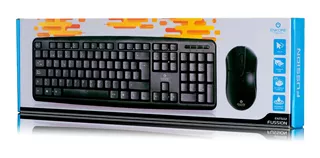 Kit Teclado Y Mouse Enkore, Fussion En T502, Usb