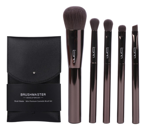 Brush Master Juego De Brochas De Maquillaje De Viaje De 5 Pi