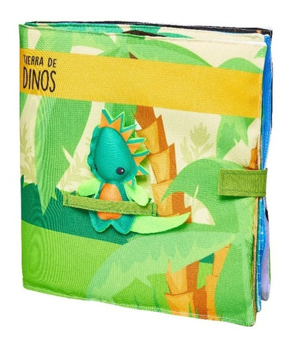 Libro Interactivo De Tela Didactico Dinosaurios Infantil