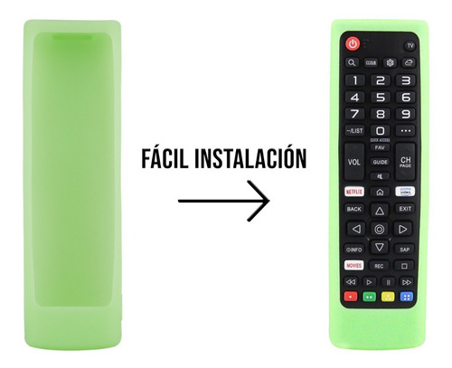 Funda Para Control LG Akb75095307 Smart Tv Case Silicon