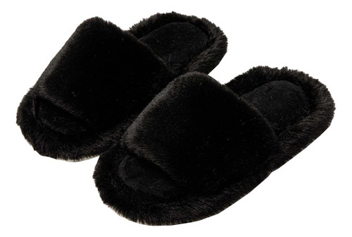 Zapatillas De Felpa O A La Moda Para Mujer, Para Interiores
