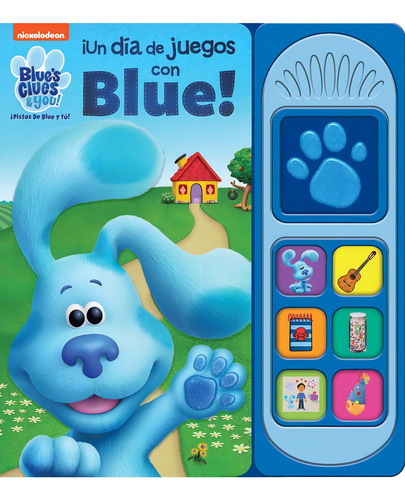 Libro Con 7 Botones Nickelodeon Blue's Clues Y Tú!