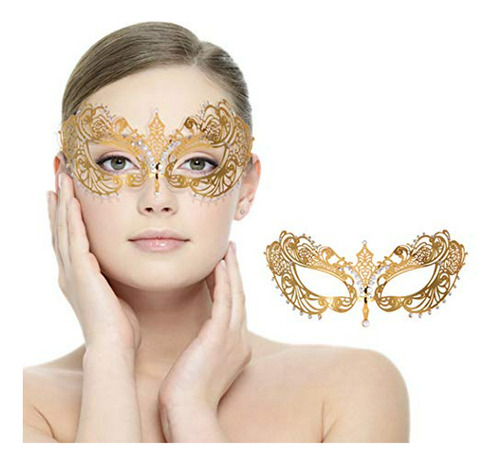 Máscara De Carnaval Veneciano Para Mujer
