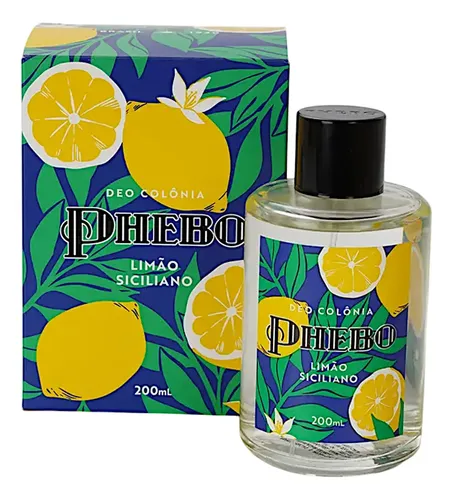 Colônia Phebo Limão Siciliano 200ml