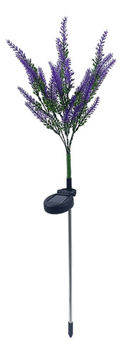 Lámpara Solar Tipo Colcha Con Forma De Flor Artificial, Led,