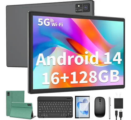 comprar Tablet Android Con Teclado, Tablet Android 14 De 10 Pulgad