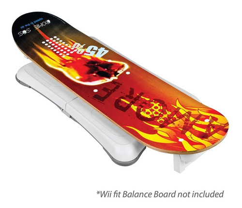 Imagen 1 de 1 de Skateboard Snowboard Nintendo Wii Cta Patineta
