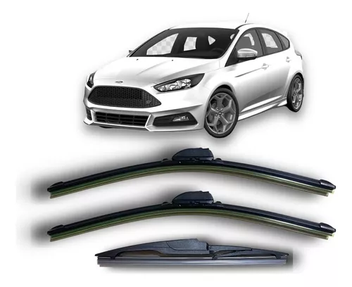 Kit De 3 Escobillas Limpiaparabrisas Bosch Ford Focus 2