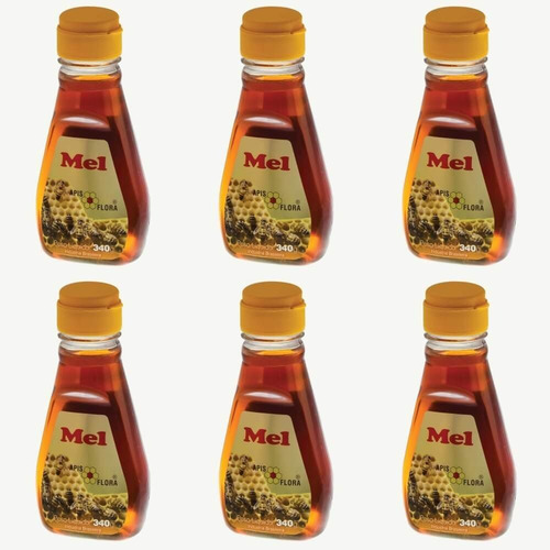 Apis Flora Mel Puro Bisnaga 340g (kit C/06)