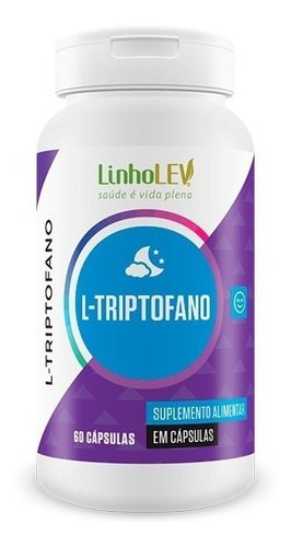 L Triptofano 60 Cápsulas 180mg - Linho Lev