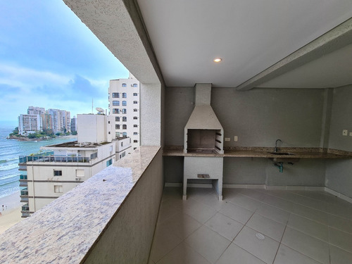 Imagem 3 de 30 de Guarujá Sp - Praia Das Astúrias - 3 Suítes - Varanda Gourmet - 2 Vagas De Garagem - Lazer - Ap4405 - 34711296
