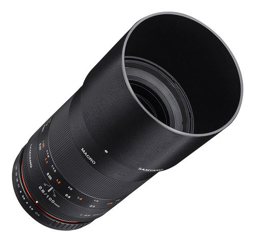 Lente Samyang 100 Mm F2.8 Ed Umc Para Camara Fuji X