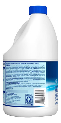Clorox Splash-less Blanqueador Líquido - Regular - 77oz