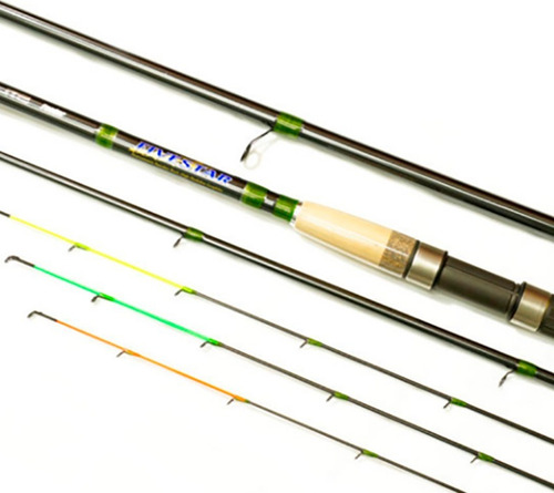 Caña Fivestar Elite Fedeer 4.2mts 3tramos +3 Punteras 100grs