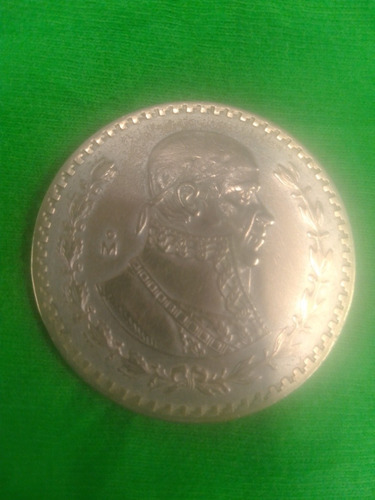 Moneda De Plata De 1 Peso 1961