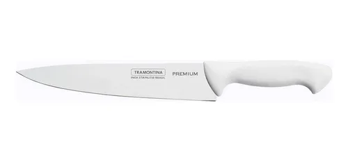 comprar Faca Utility 6 Premium Branco Lamina De Aco Inox Tramontina 