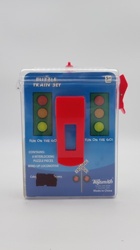 Rompecabezas Puzzle Train Set Toysmith 9422 Tren Azul 2009