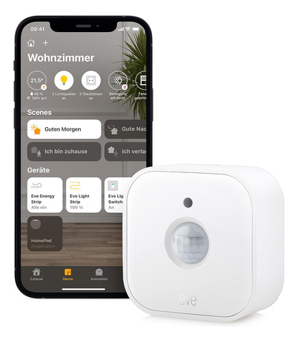 Eve Motion  Sensor De Movimiento Inteligente Con Detector