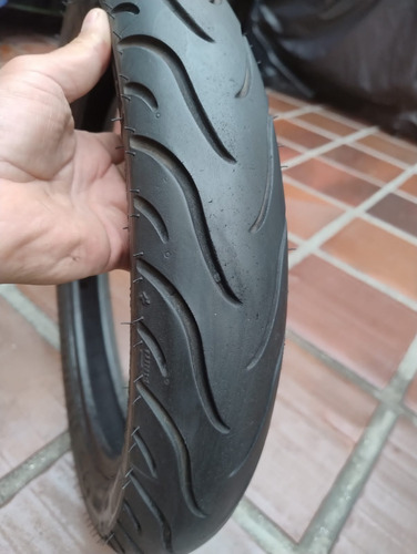 Pneu Moto Michelin 80/100-14 Pilot Street ,+ Meia Vida. (Usado)