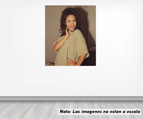 Vinil Sticker Pared 80cm Lado Selena Quintanilla Modld0087