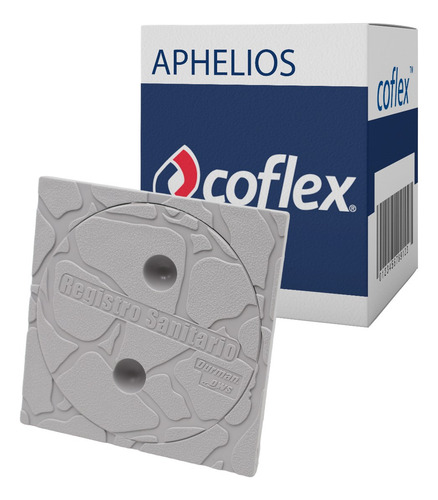 100 Tapas Inspección Tuberia 4 Coflex Pc-921 Pvc Rig 14x14cm