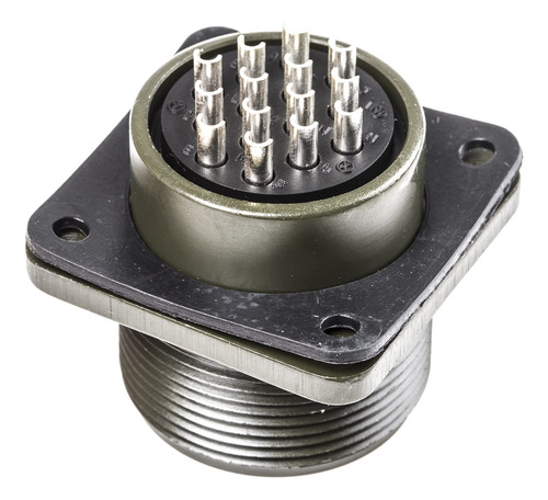 Kit Conector Circular 14 Pin Macho Hembra Serie Militar 5015