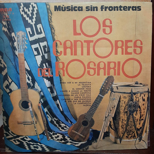 Vinilo Los Cantores Del Rosario Musica Sin Fronteras F5