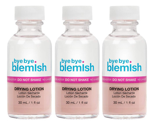 Bye Bye Blemish Loción De Secado Para Acné 1 Oz Paquete D