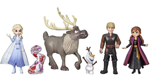 Colección De Aventuras 5 Muñecas Pequeñas De Frozen ...