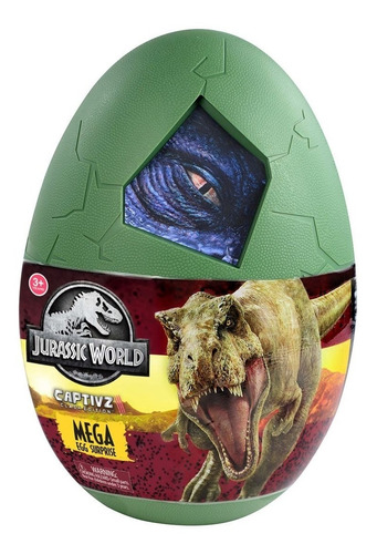 Mega Huevo Sorpresa Jurassic World Nuevo Original