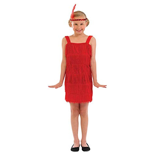 Niños 20s Flapper Girl Costume Childrens Décadas Vest...