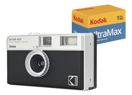 Kodak Ektar H35 Cámara De Película De Medio Marco (negro).