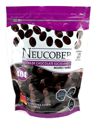 Cobertura Chocolate Amargo Neucober 404