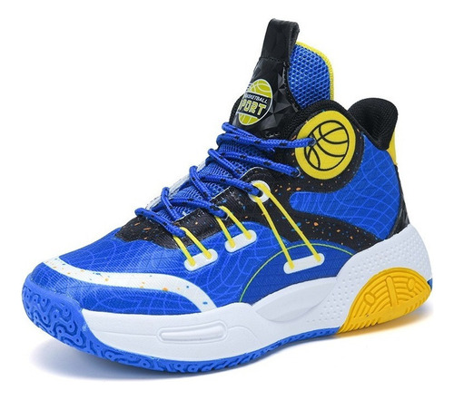 Zapatillas Deportivas De Baloncesto De Cuero Para Niños