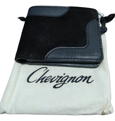 Billetera Chevignon Hombre Carnaza Cuero Semigraso
