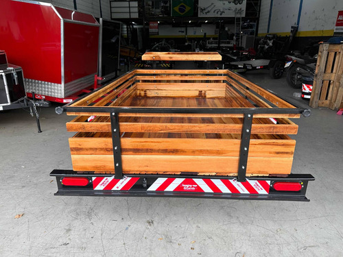 Carretinha Fazendinha 2.00 X 1.20 X 0.40 Com Caixinha - 0km